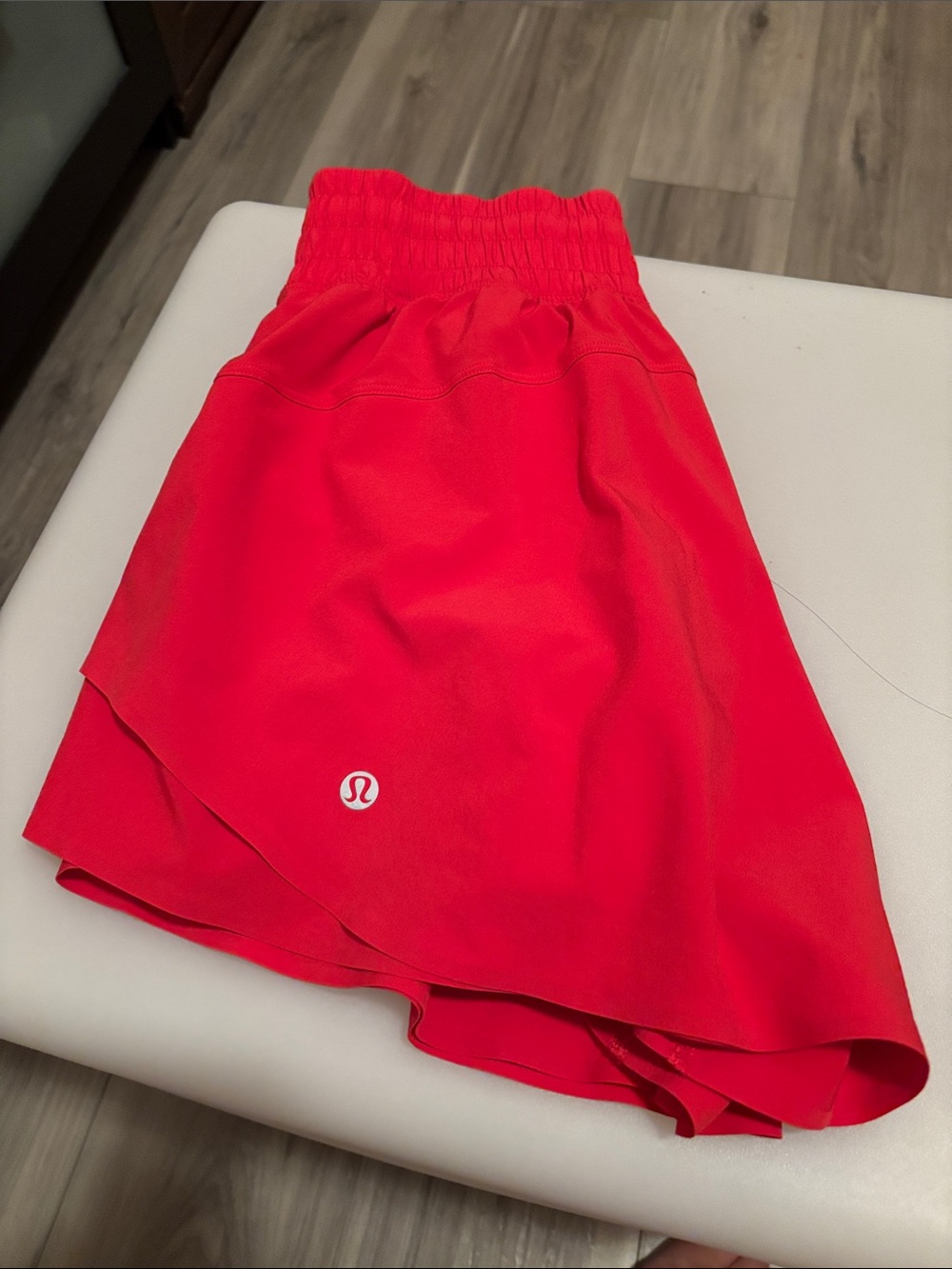 Women’s Athletic LULULEMON Shorts - Bright Pink Active Shorts - Picture 5 of 7